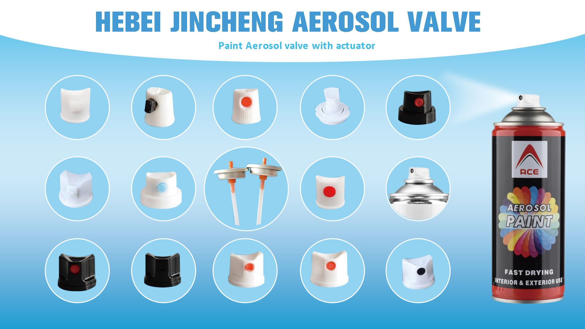 malować zaw&oacute;r aerozolowy z siłownikiem