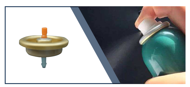 Aluminiowy zaw&oacute;r aerozolowy (do odświeżacza powietrza)