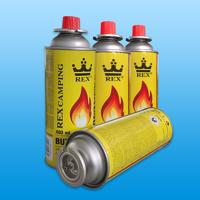Butan Gas Case for Portable Pieces - 400 ml