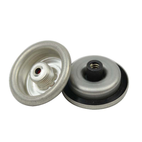 Zawór śrubowy żeński Zawór puszki aerozolu Siłownik zaworu puszki aerozolu